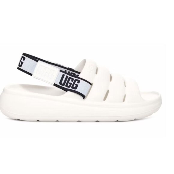 UGG Sport Yeah EVA Sandal White Sling-back Men's US 12 - Picture 1 of 3